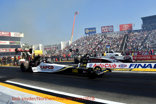 Steve Torrence (near lane) - Billy Torrence (far lane) - T/F